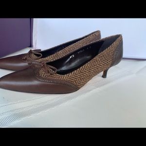 The Kendall By Ralph Lauren kitten heel